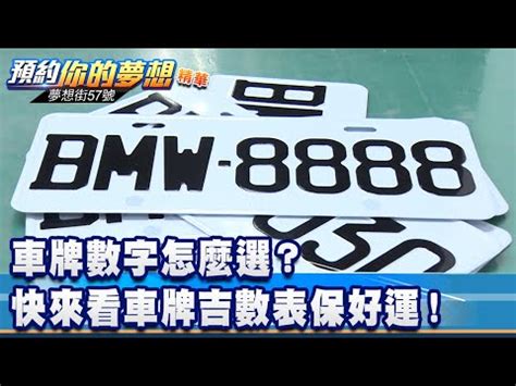 車位號碼吉凶|【車號吉數】車牌吉數大公開！找出你的幸運車號，開。